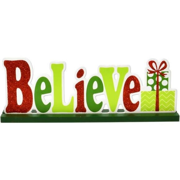 6 Christmas Table Decorations for Tabletop Centerpiece - Picture 1 of 7